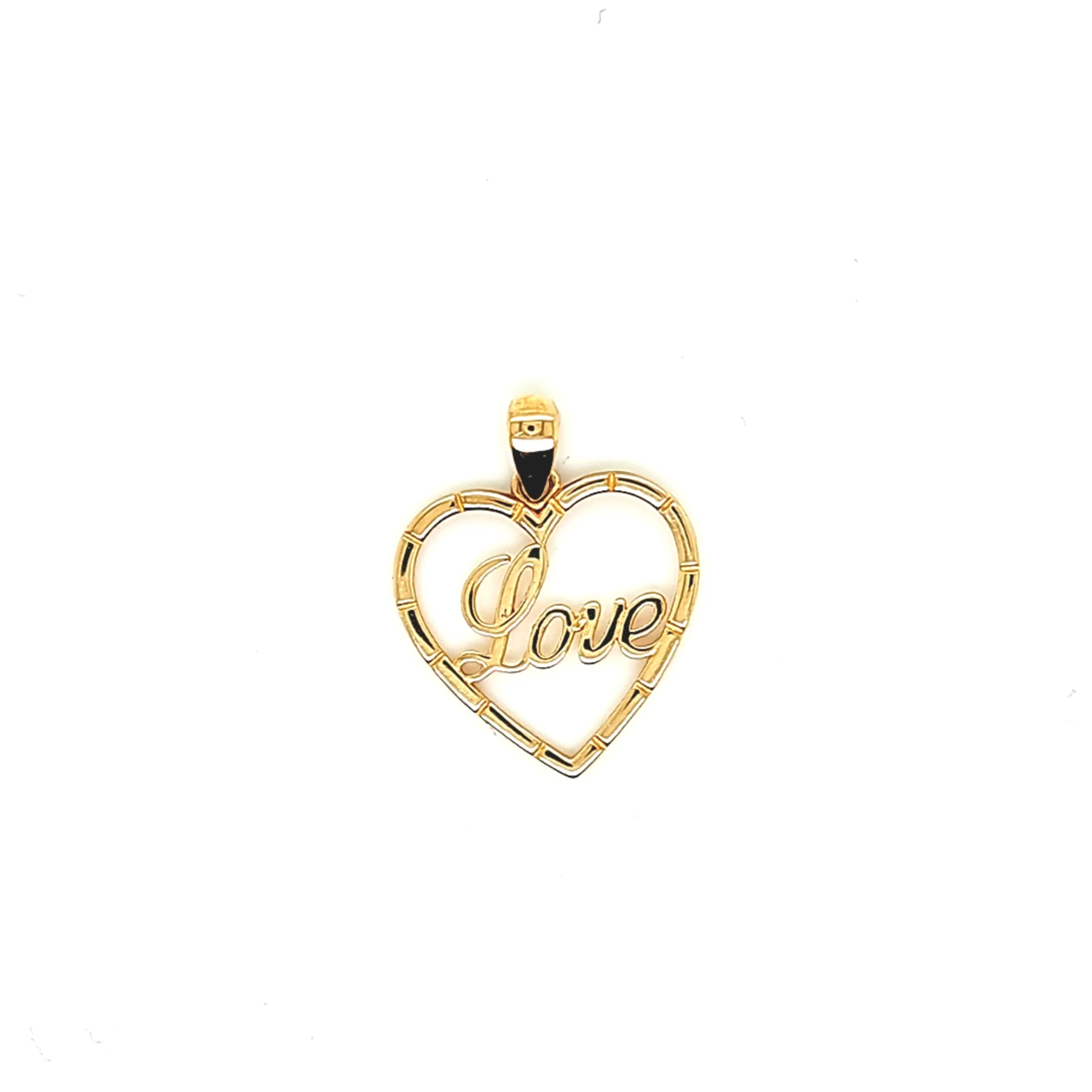 14K Gold | Anhänger mit Herz K083