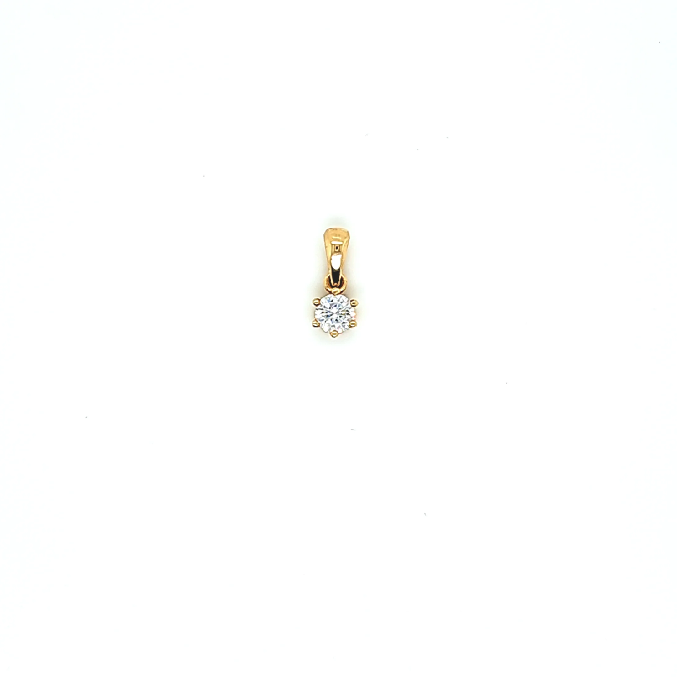 14K Gold | Anhänger mit Zirkonia K046 - Image 2