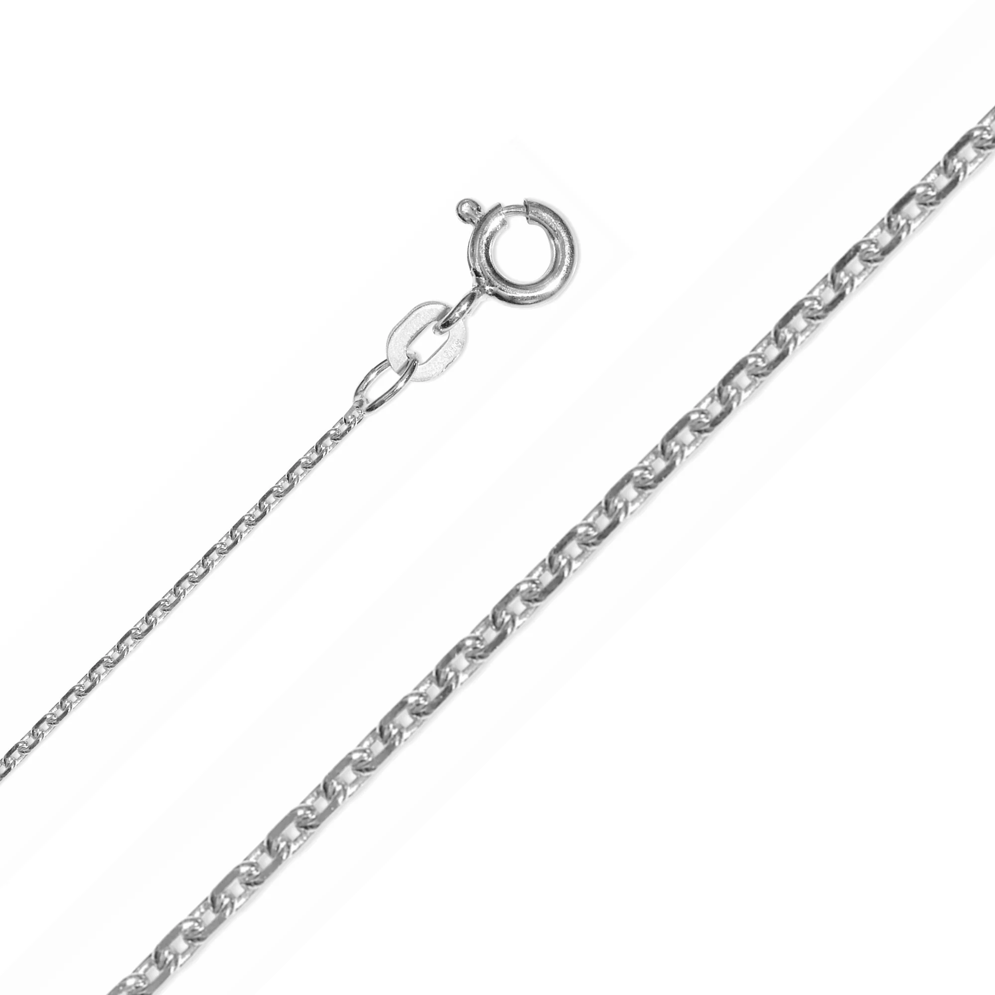 14K Gold | Anker diamantiert 1,20 mm - 1,90 mm - Image 3