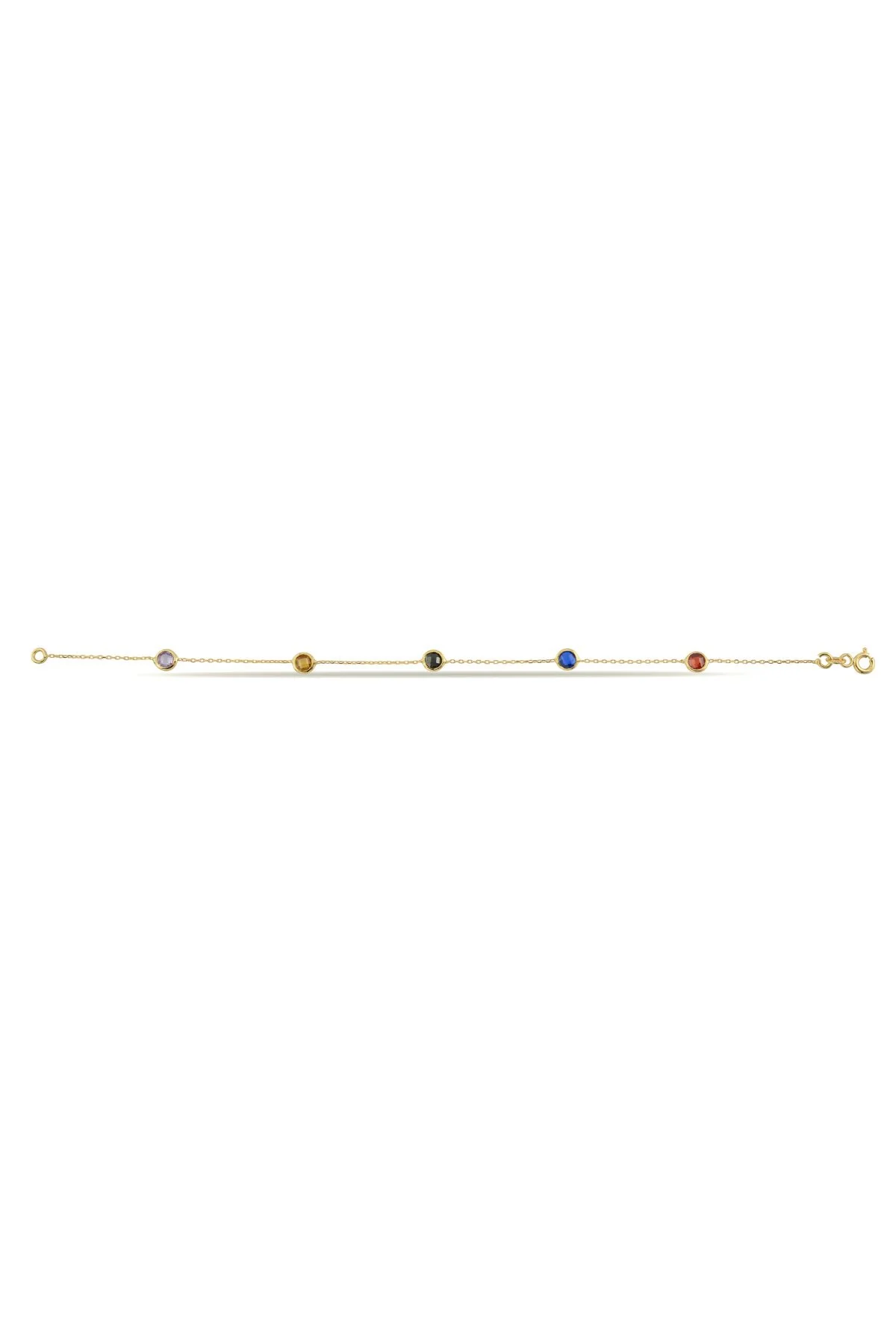 14K Gold | Armband mit Zirkonia BLK0068