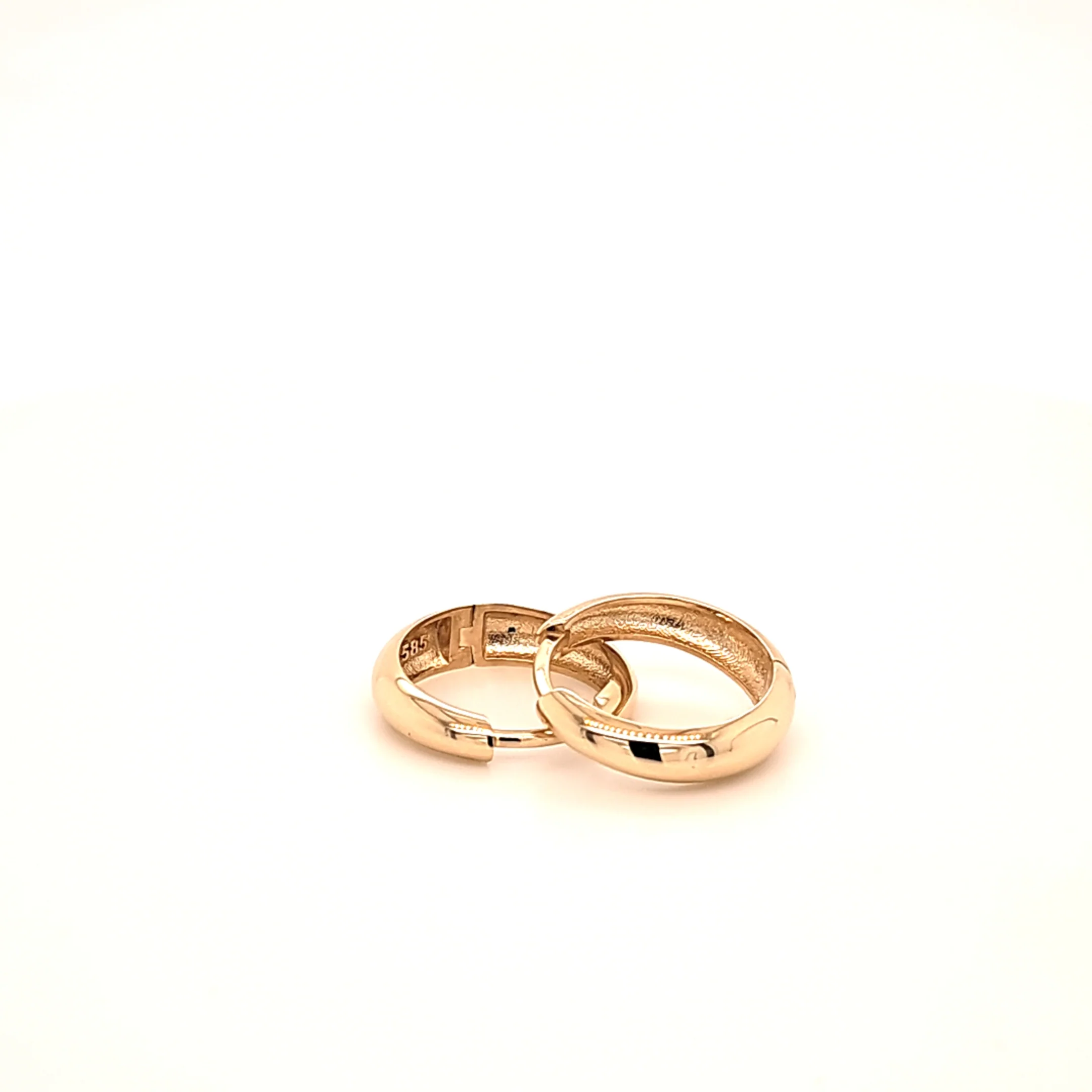 14K Gold | Ohrstecker Creole - Image 2