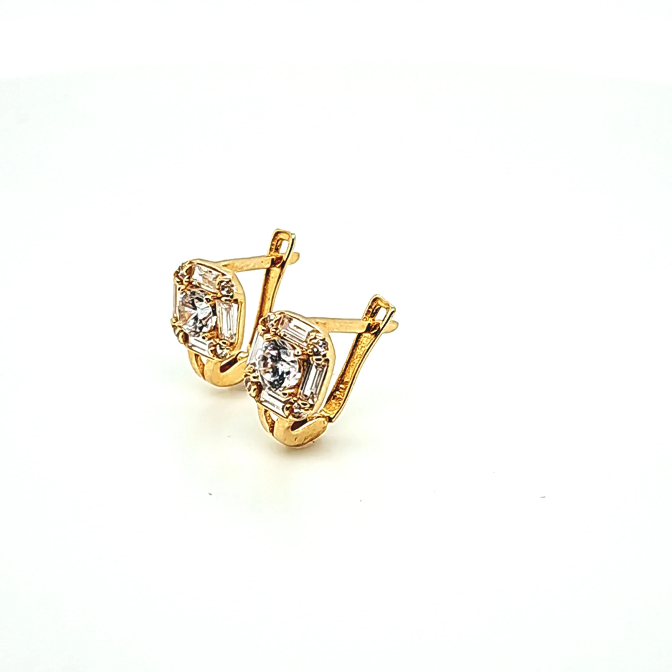 14K Gold | Ohrstecker mit Zirkonia