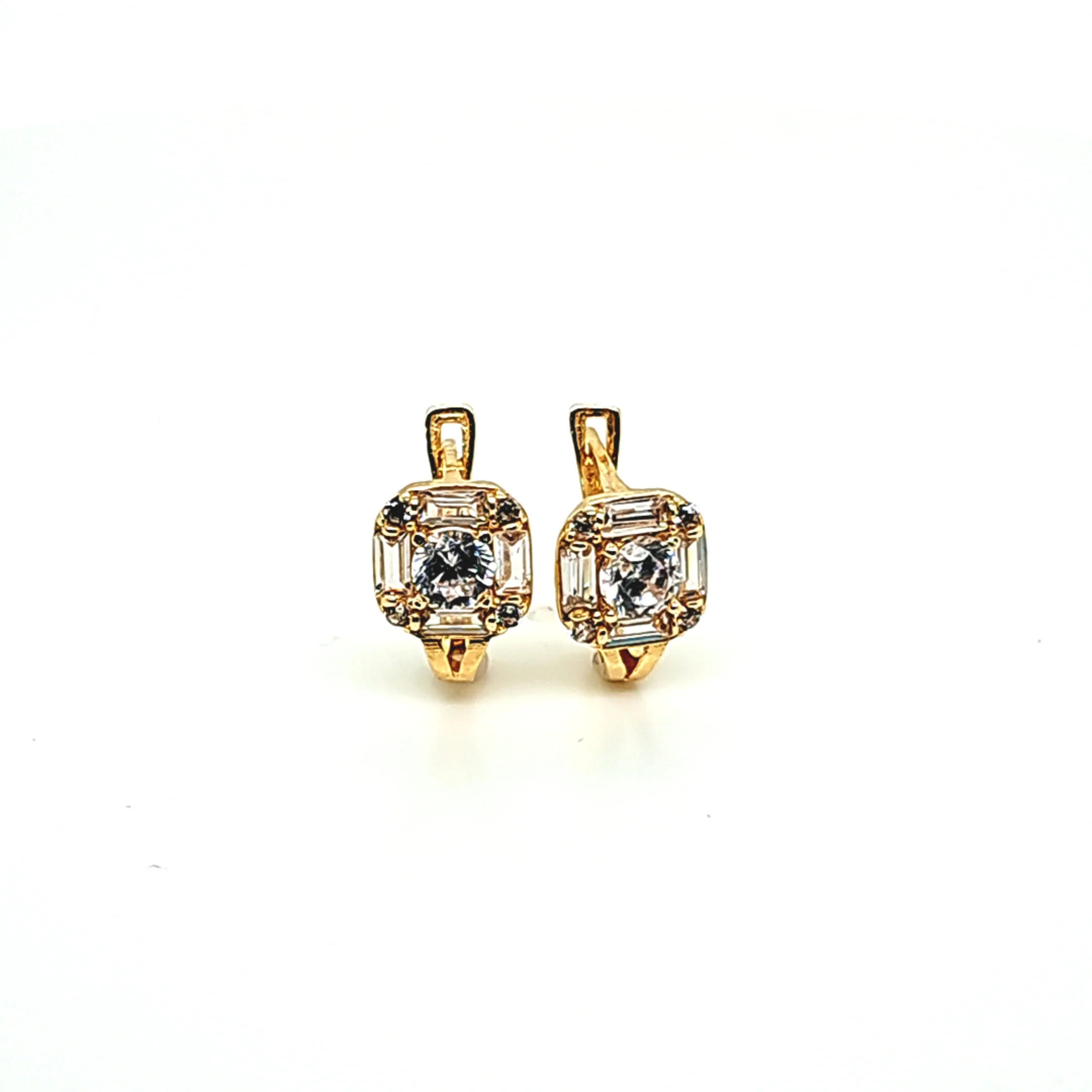 14K Gold | Ohrstecker mit Zirkonia - Image 2