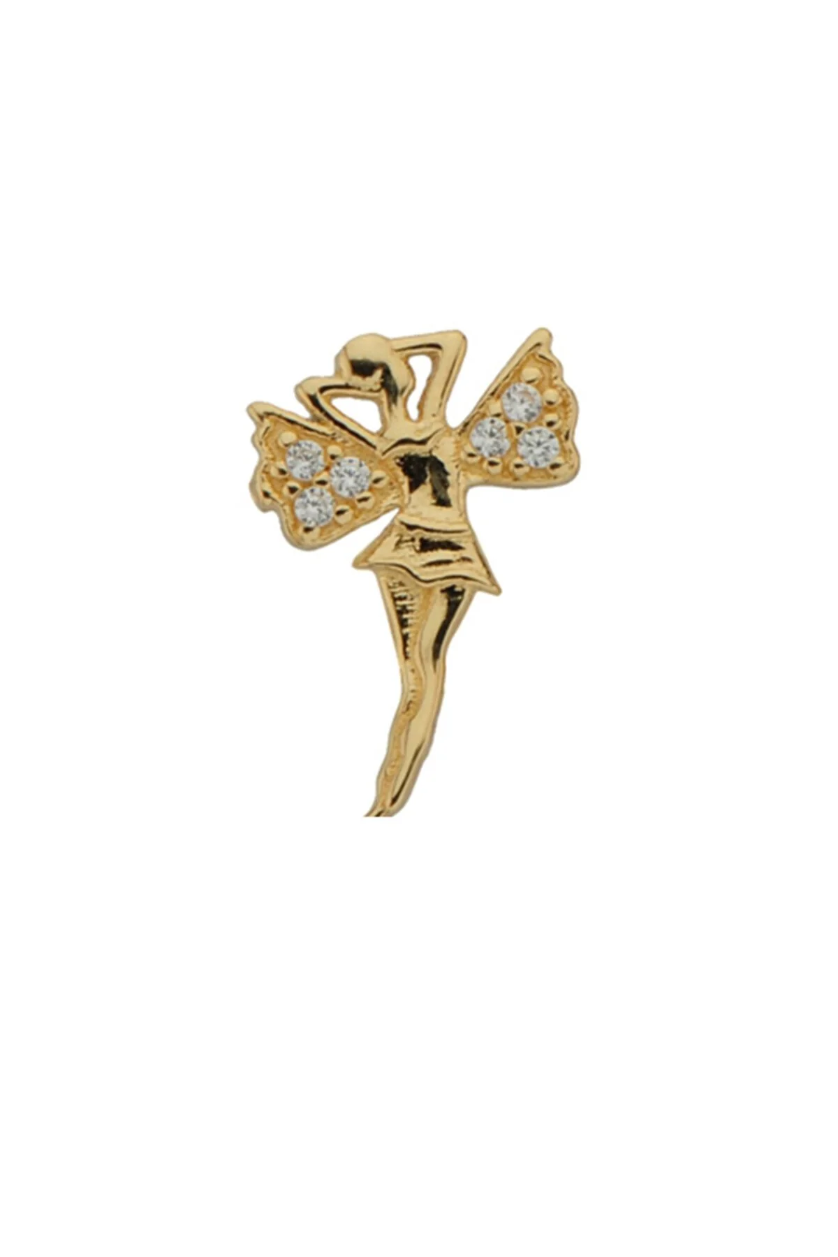14K Gold | Ohrstecker mit Angel KP0239A