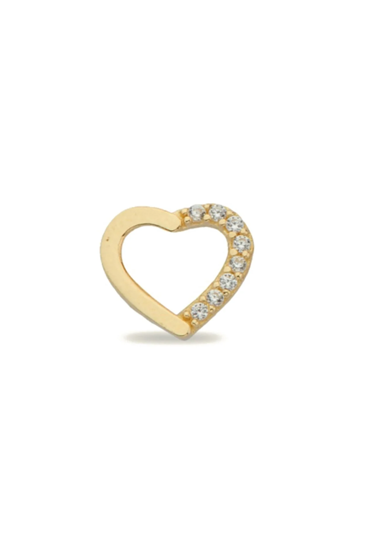14K Gold | Ohrstecker mit Herz  KP0182A