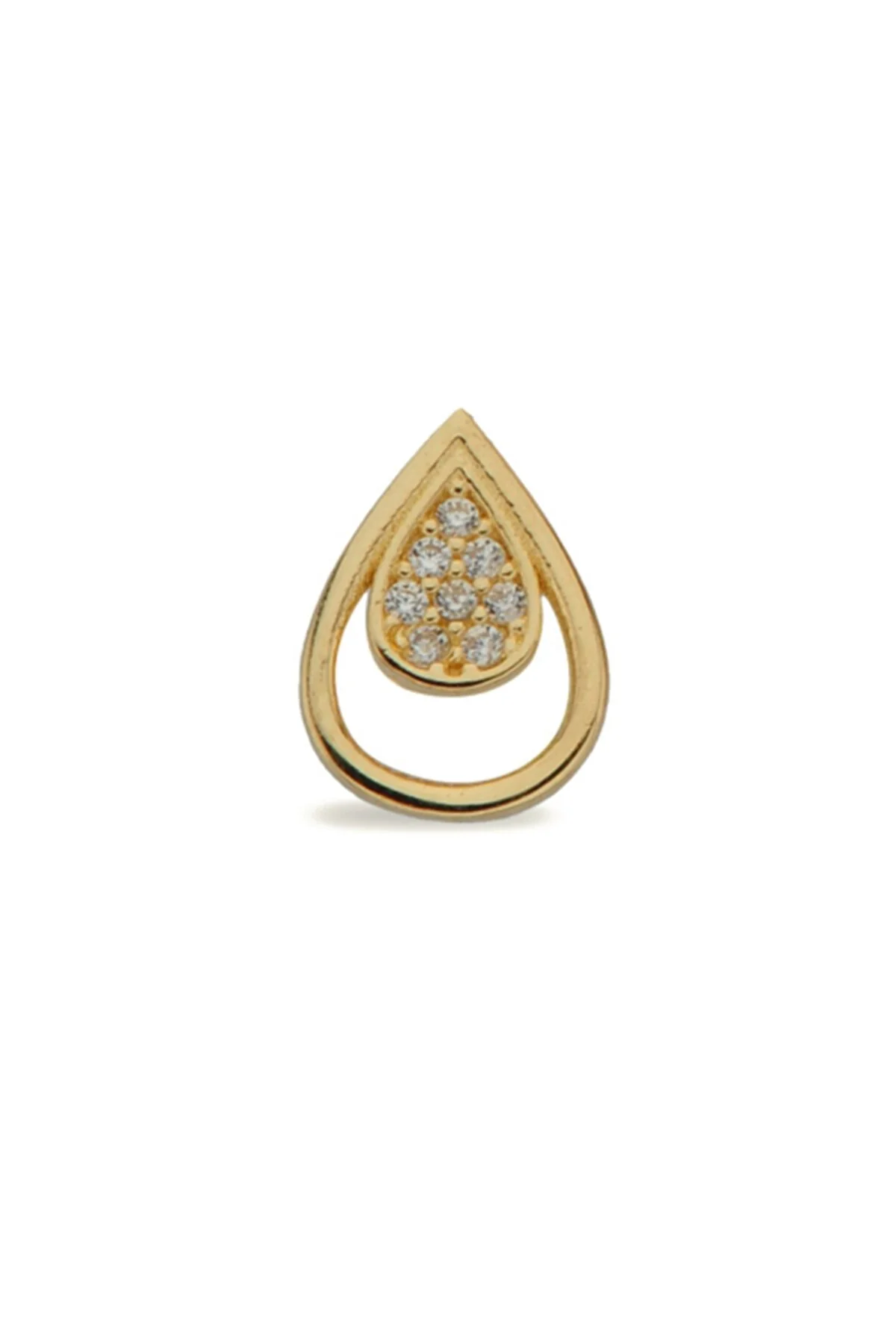 14K Gold | Ohrstecker mit Zirkonia KP0270A