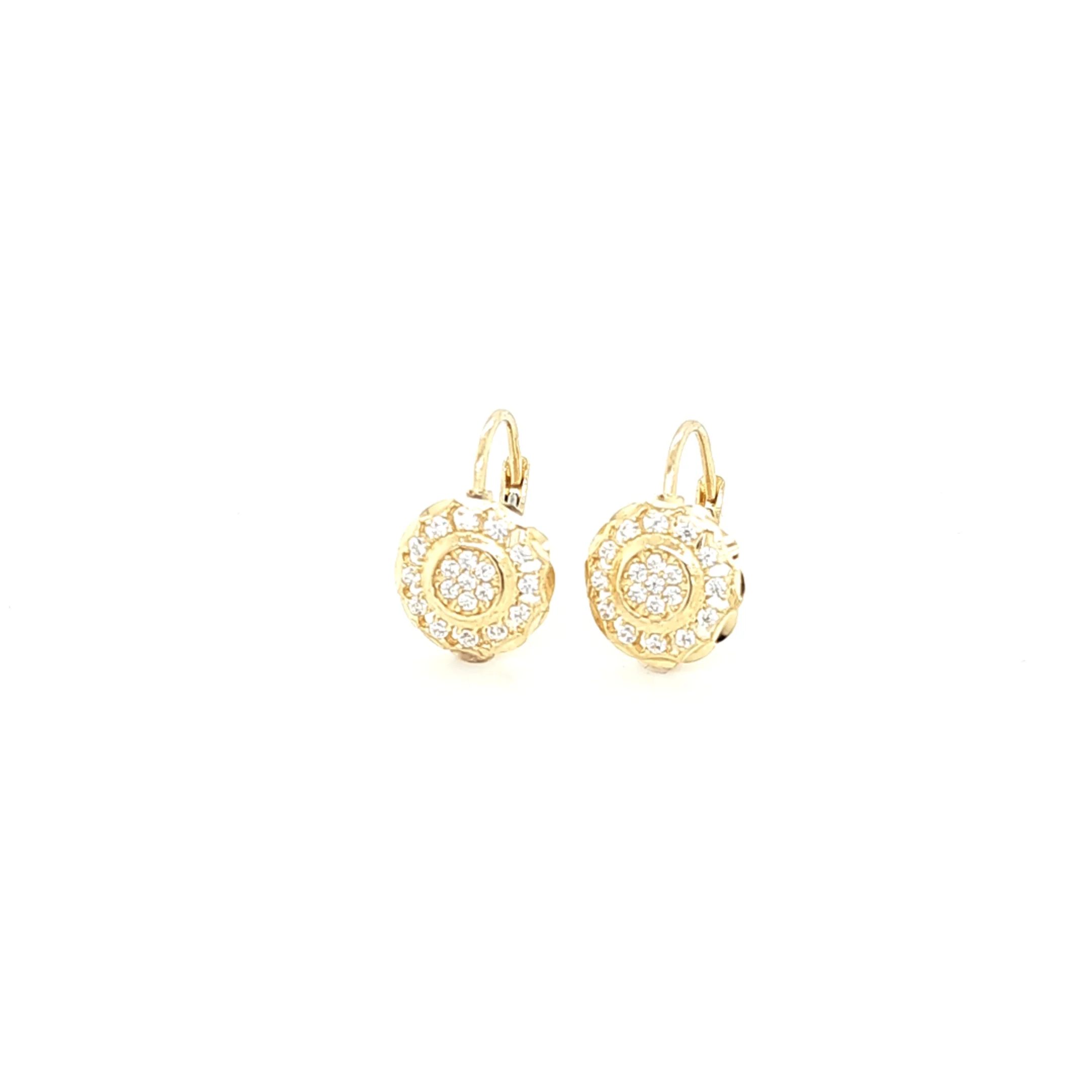 14K Gold | Ohrstecker mit Zirkonia