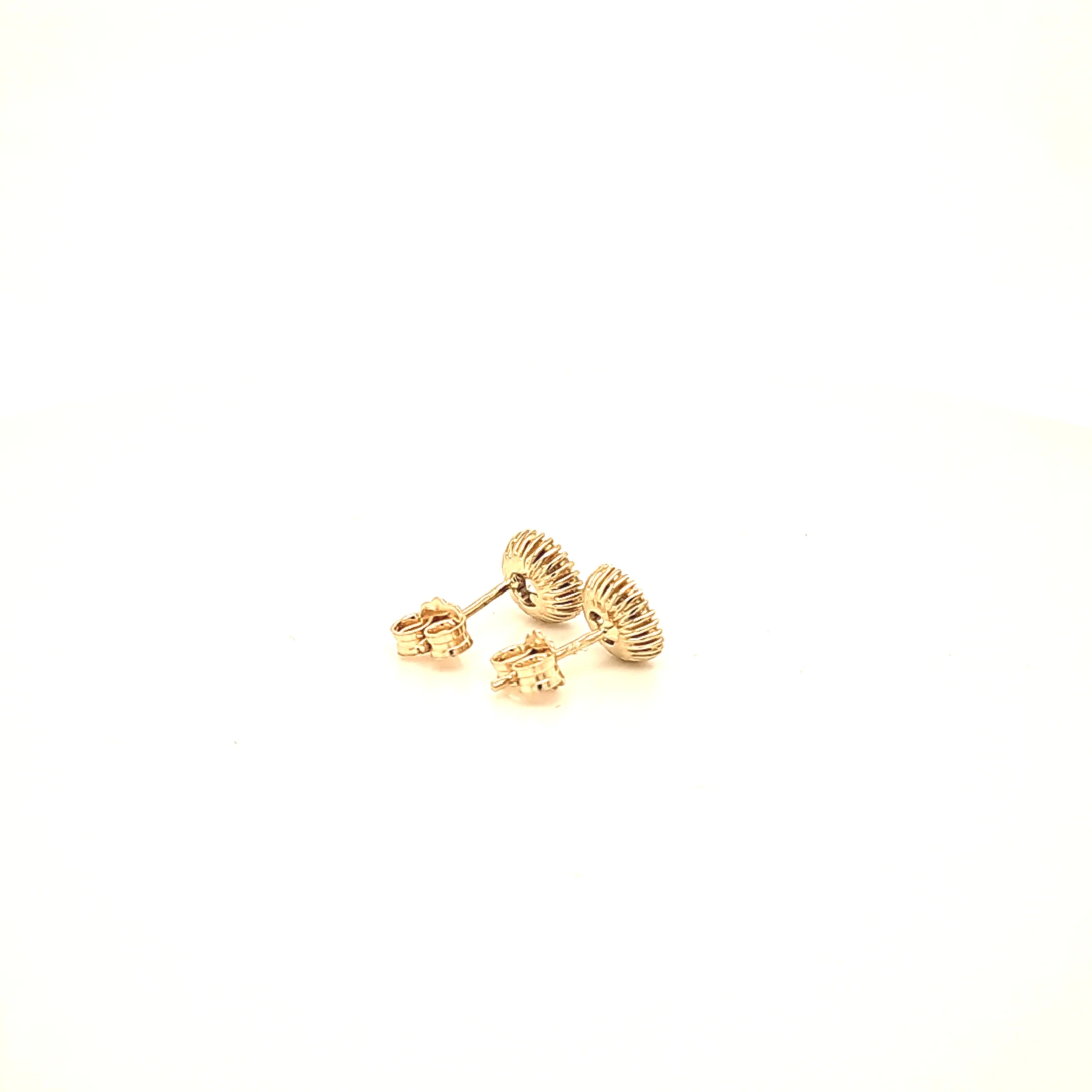 14K Gold | Ohrstecker mit zirkonia - Image 2