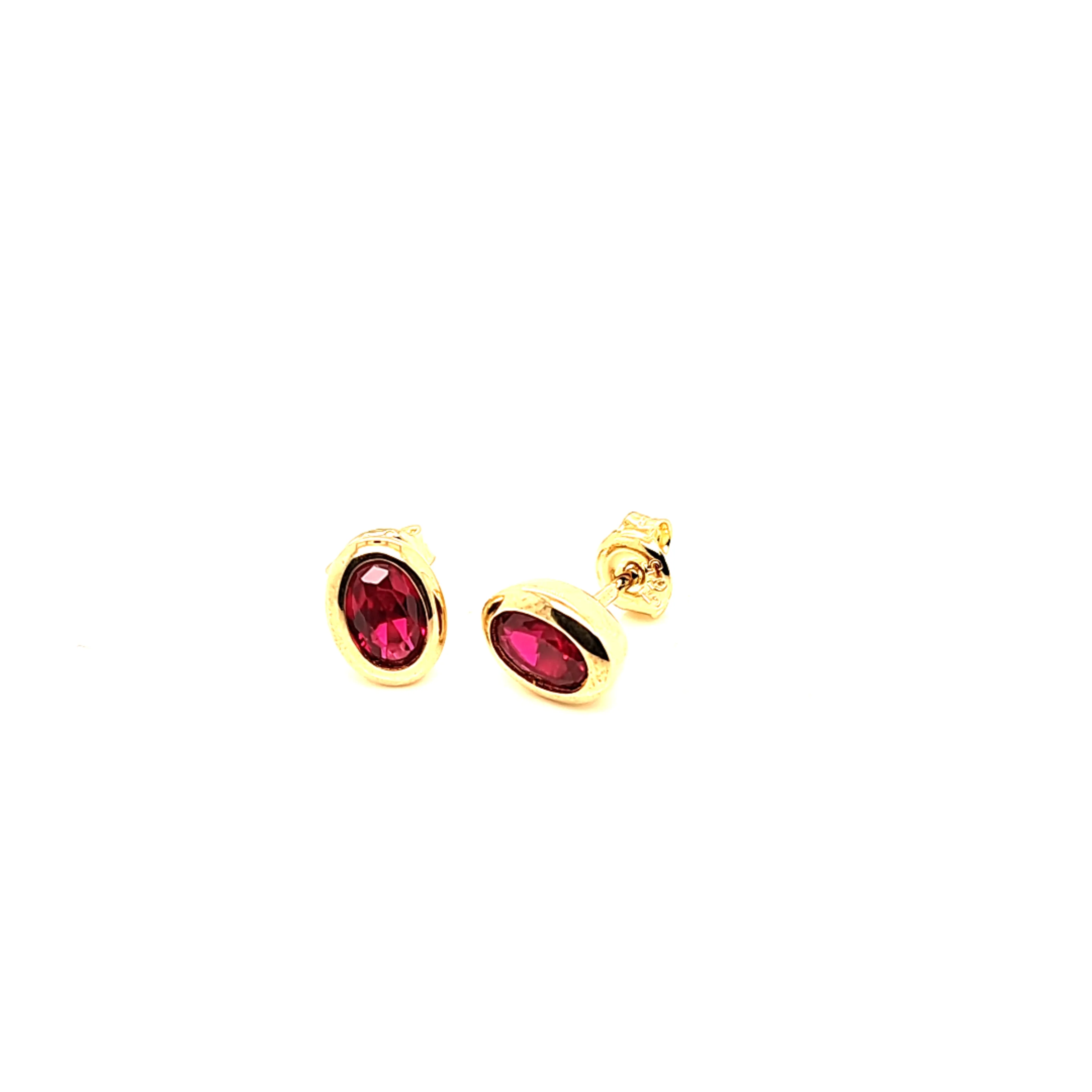 14K Gold | Ohrstecker mit Zirkonia