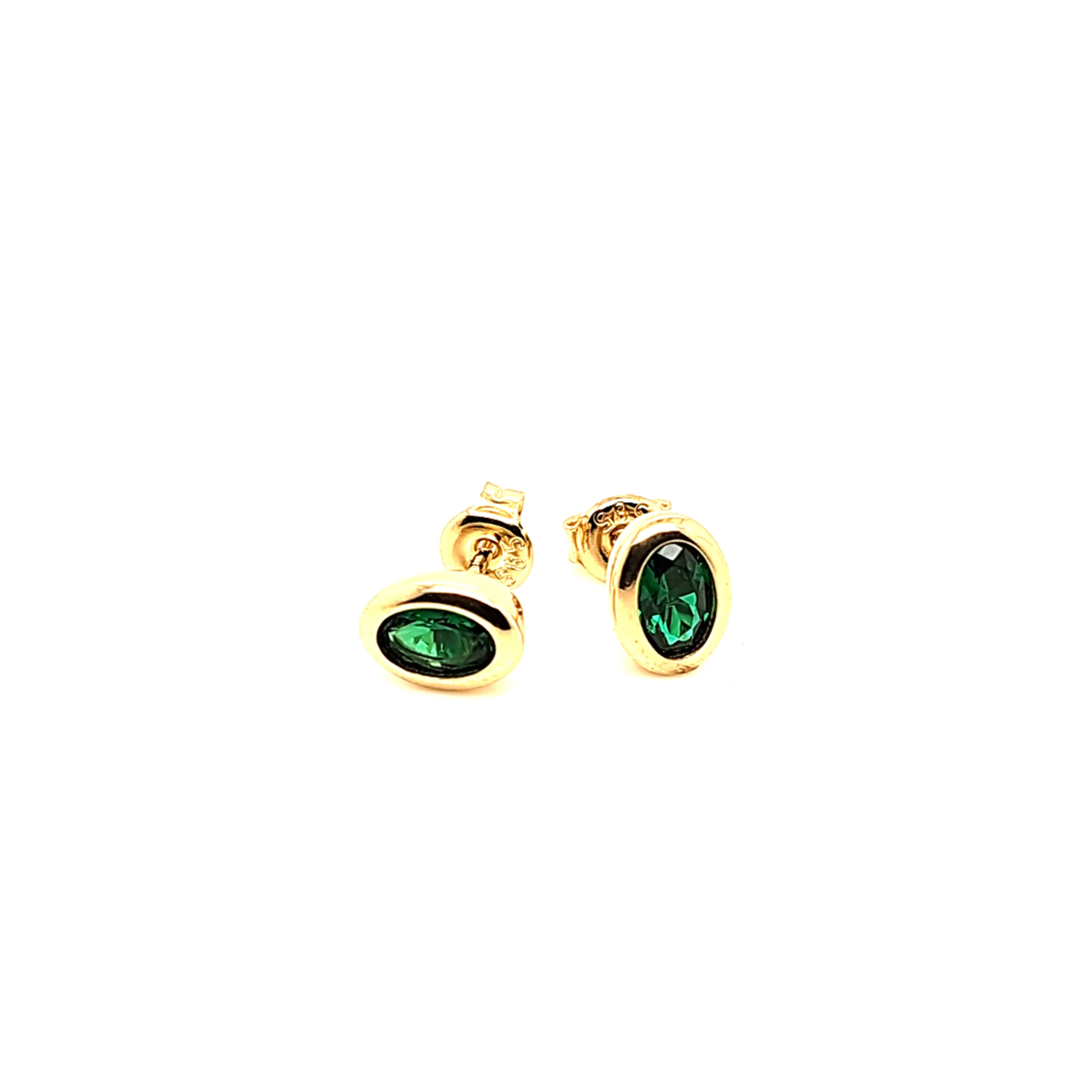 14K Gold | Ohrstecker mit Zirkonia - Image 3
