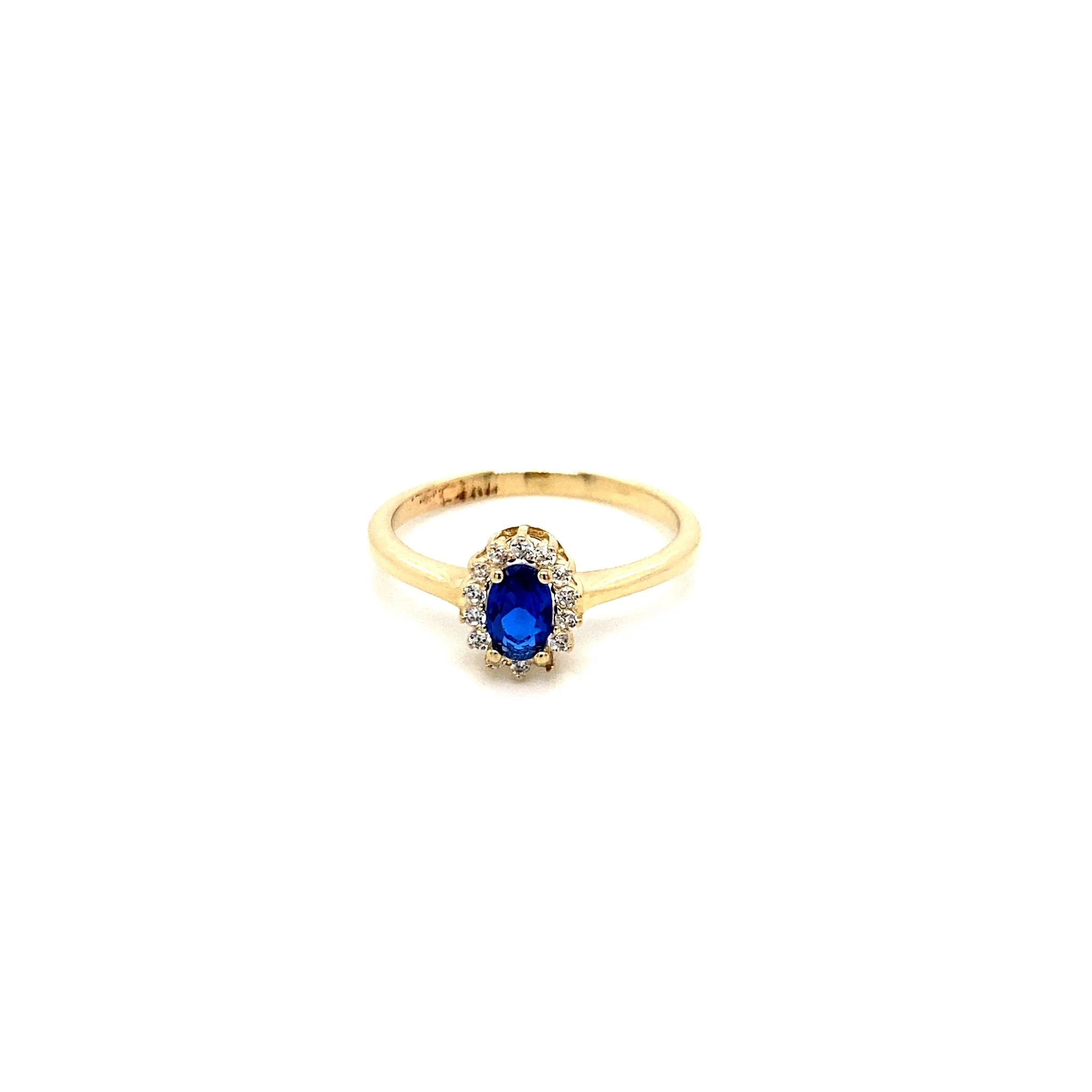 14K Gold | Oval Steinring - Image 3
