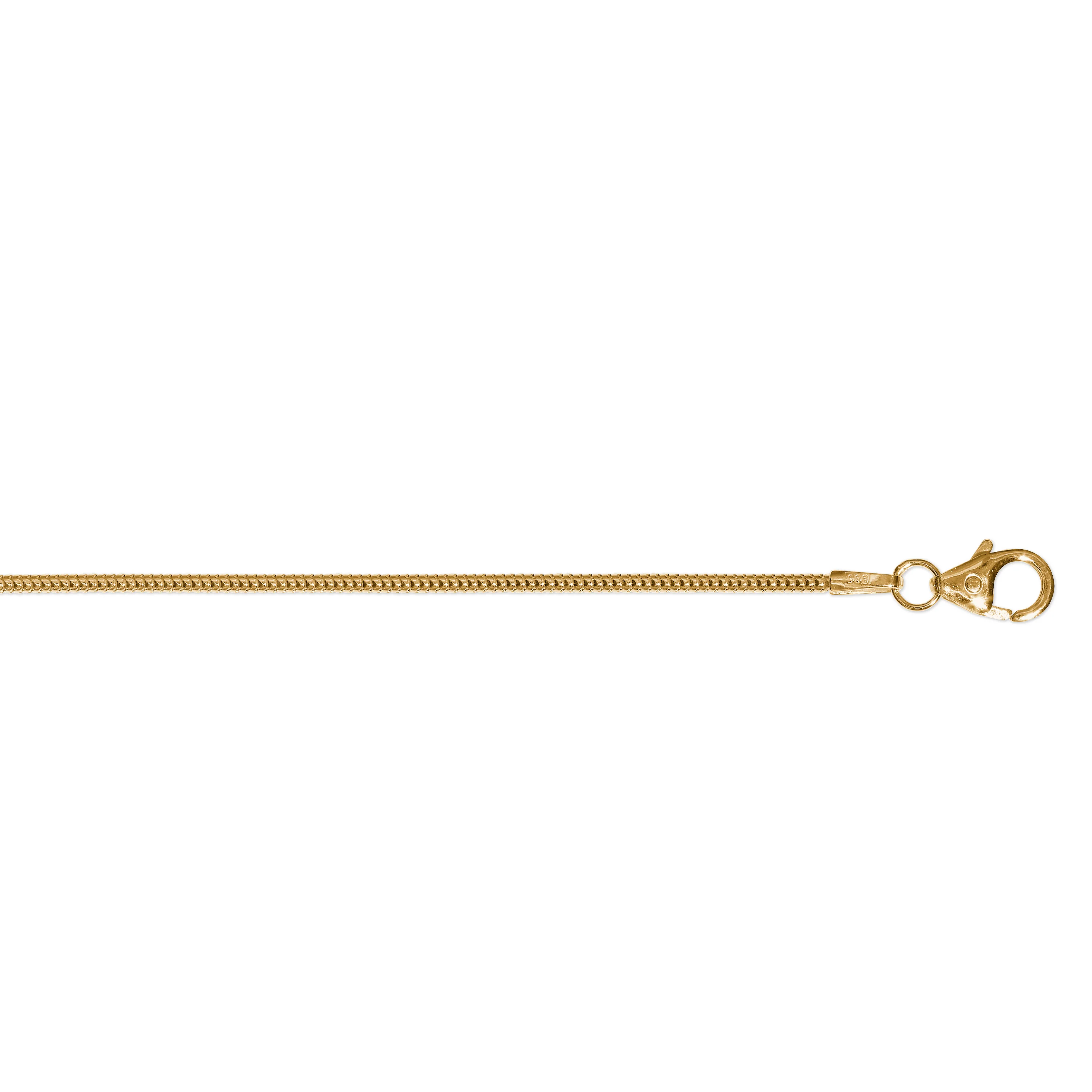 8K Gold | Schlange 0,90 mm - 1,40 mm - Image 3