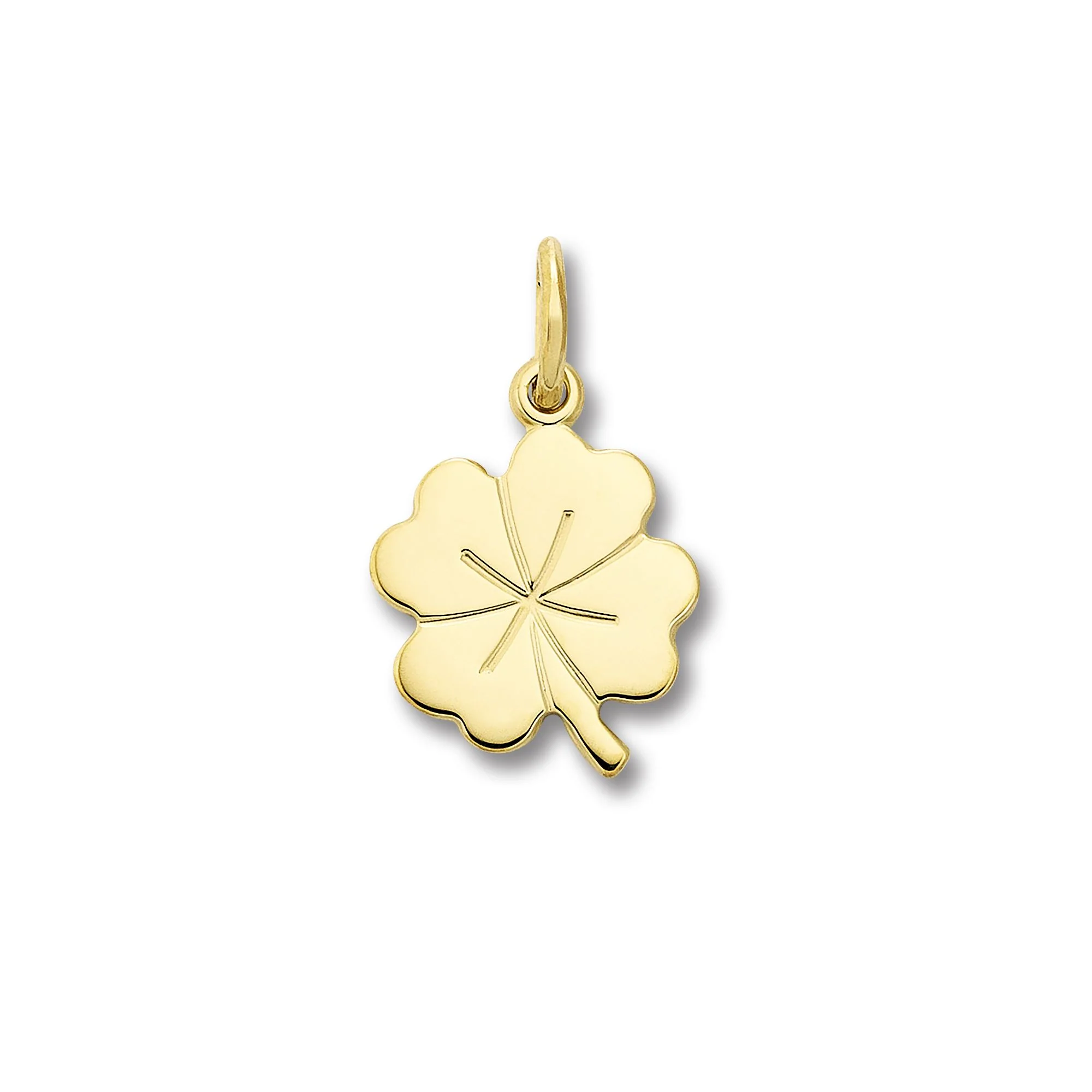 8K Gold | Anhänger Kleeblatt