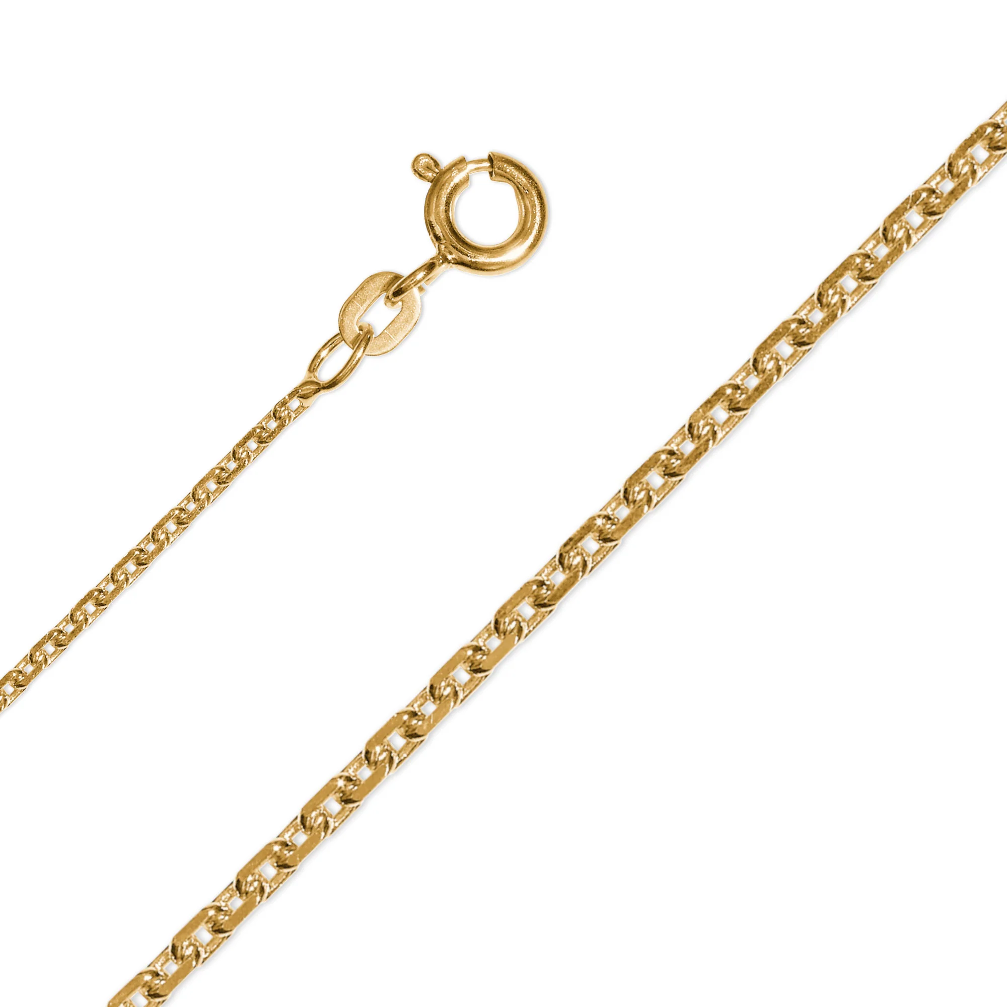 8K Gold | Anker diamantiert 1,20 mm - 1,90 mm - Image 5