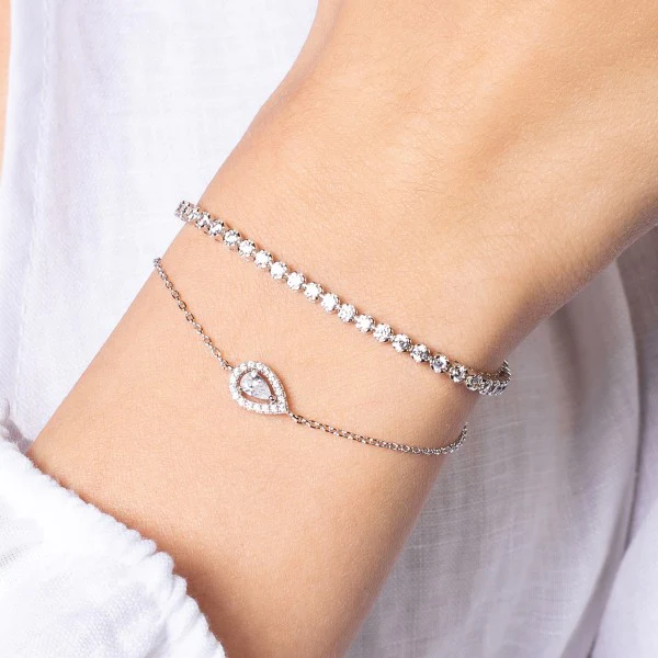 925 Silber |  Armbänder KRAPPE SILBER XENOX - Image 4