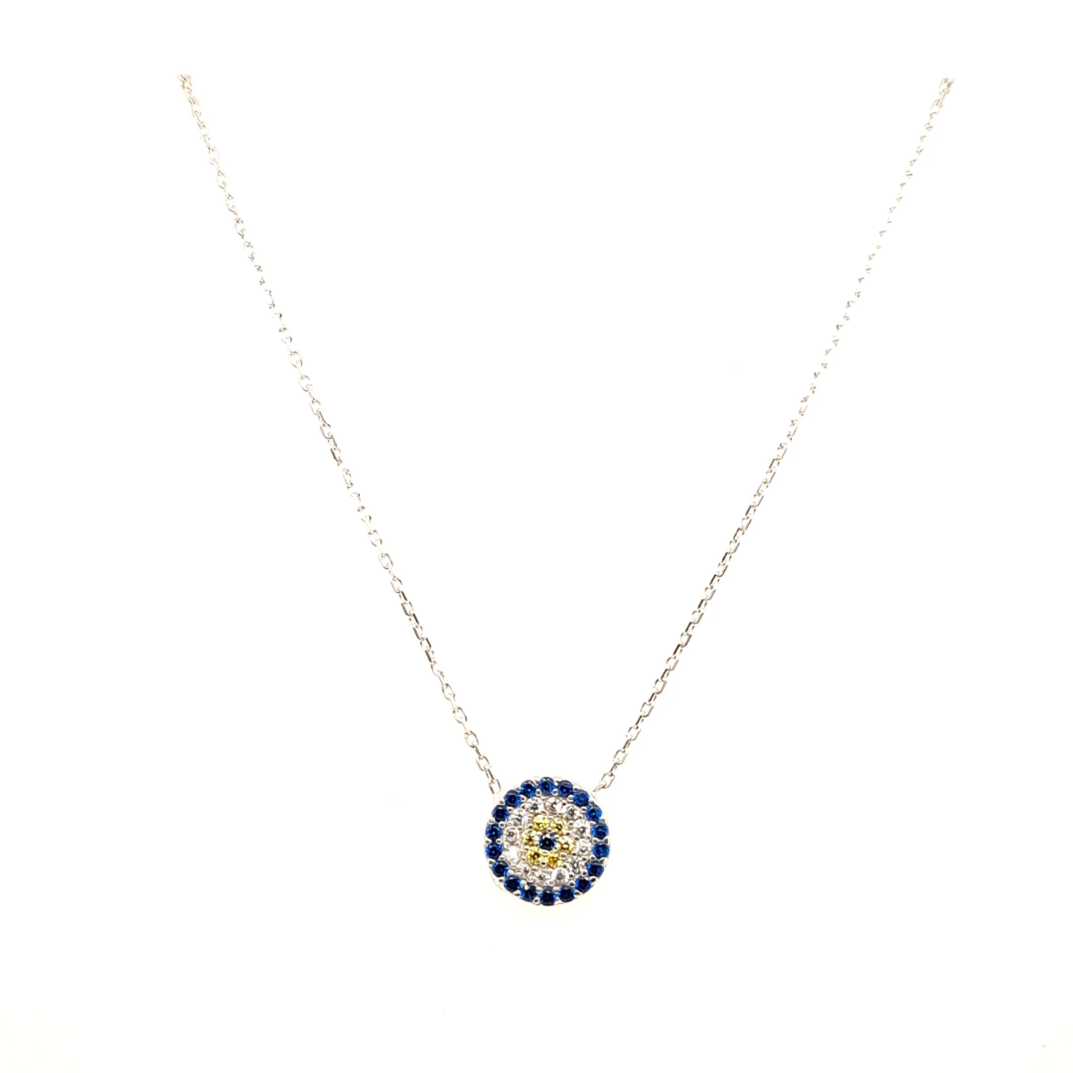 925 Silber |  Halskette mit Nazar