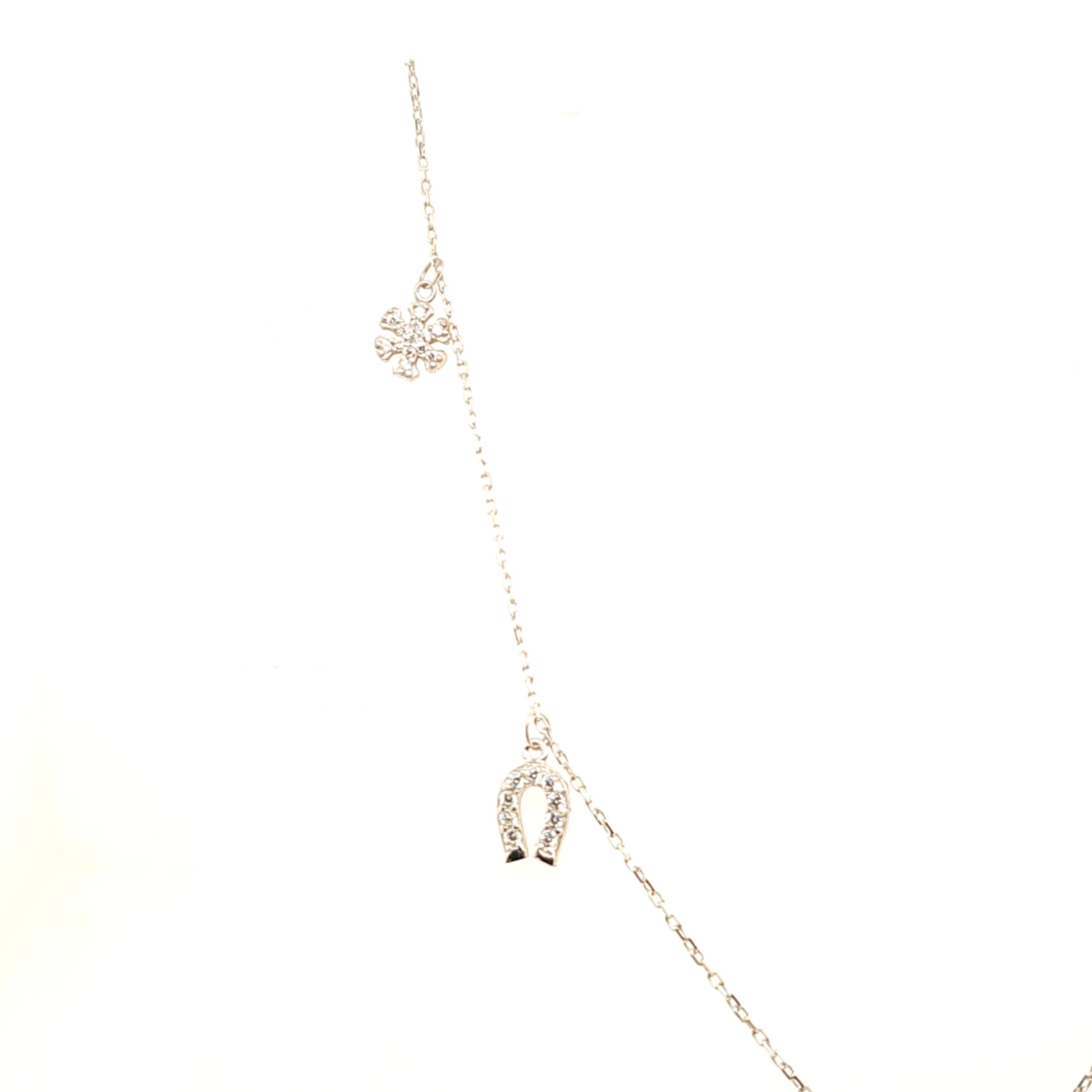 925 Silber | Halskette Modern Mix mit Zirkonia - Image 2