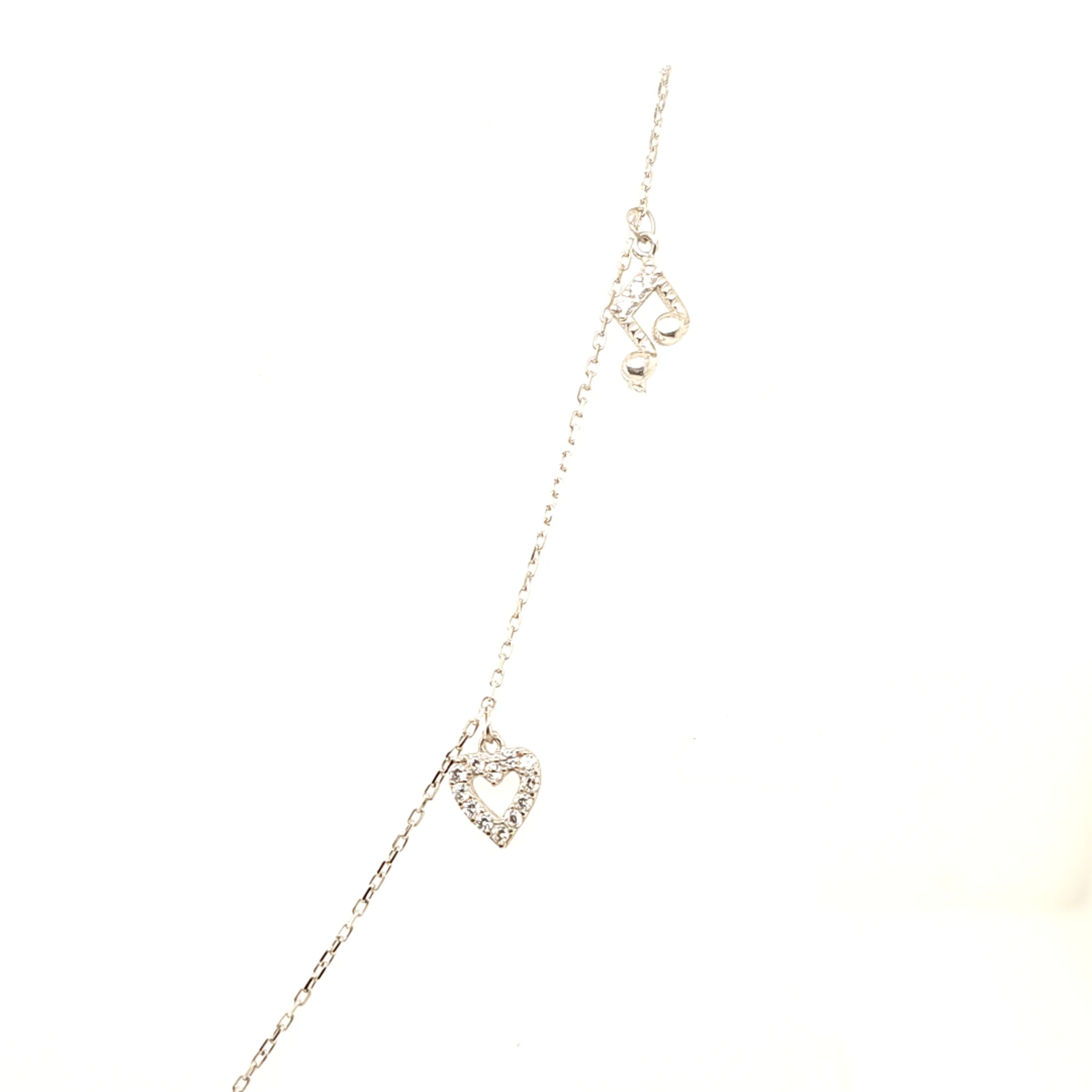 925 Silber | Halskette Modern Mix mit Zirkonia - Image 3