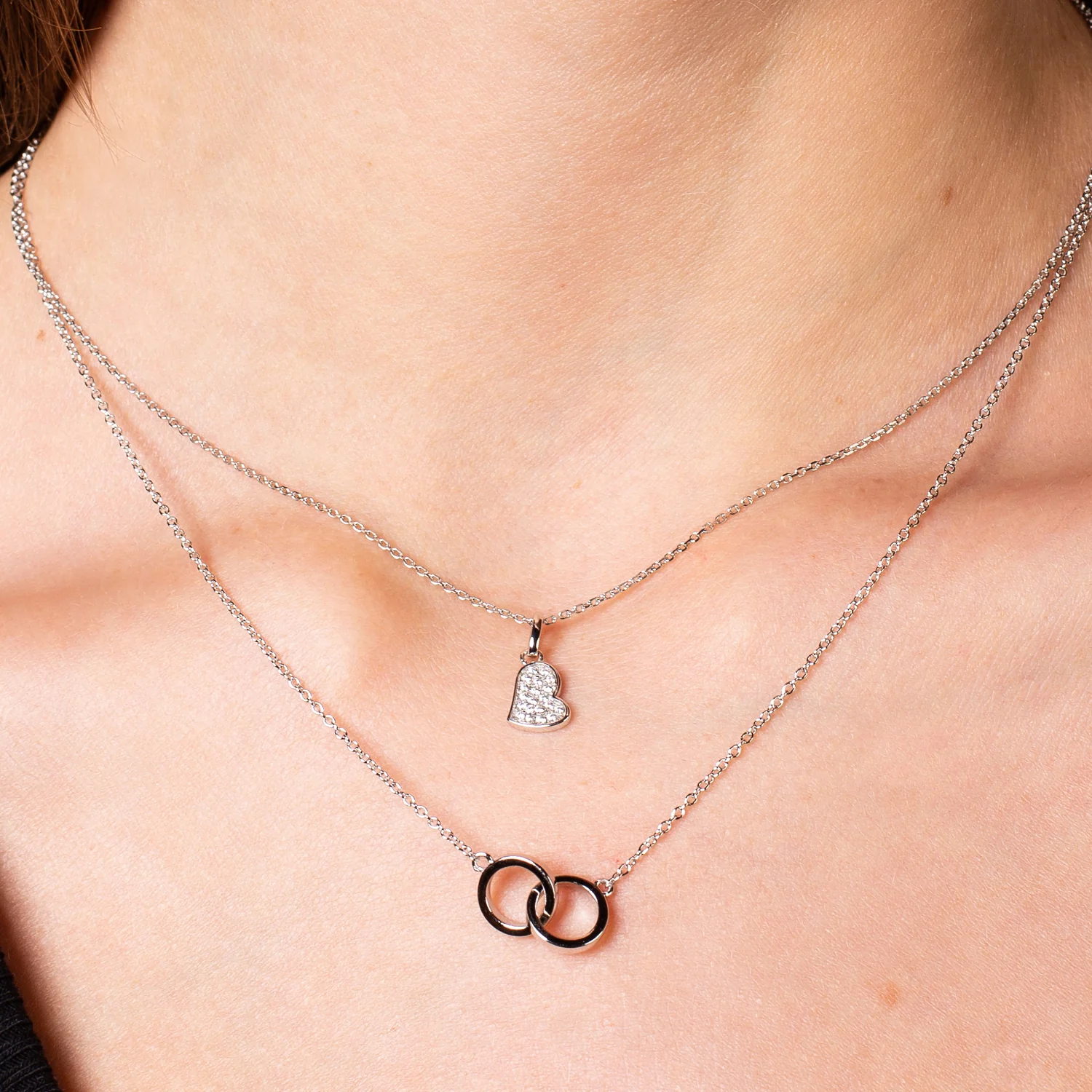 925 Silber |  Halsketten LOVE STORY XENOX - Image 2
