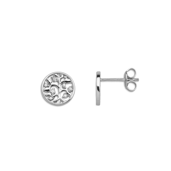 925 Silber |  Ohrringe LEBENSBAUM XENOX