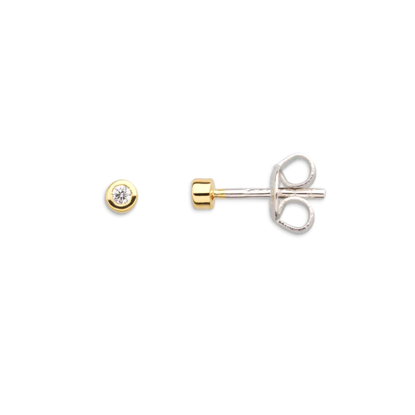 925 Silber |  Ohrringe ZARGE GOLD XENOX