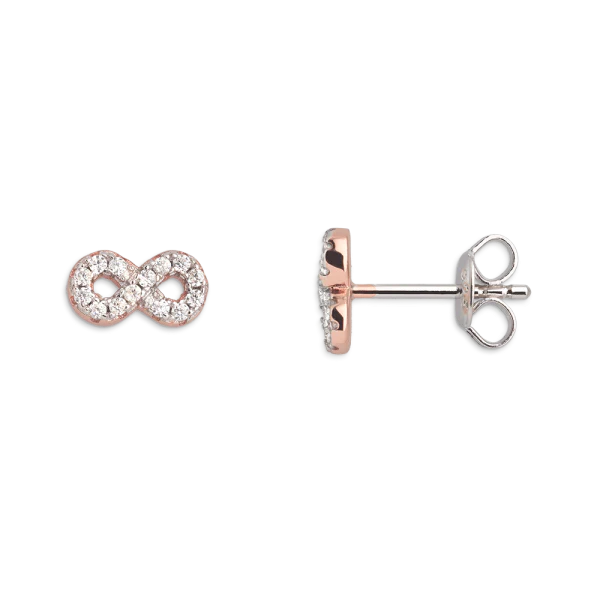 925 Silber |  Ohrringe INFINITY XENOX