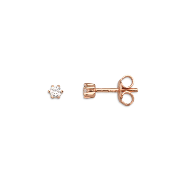 925 Silber | Ohrringe KRAPPE ROSE XENOX