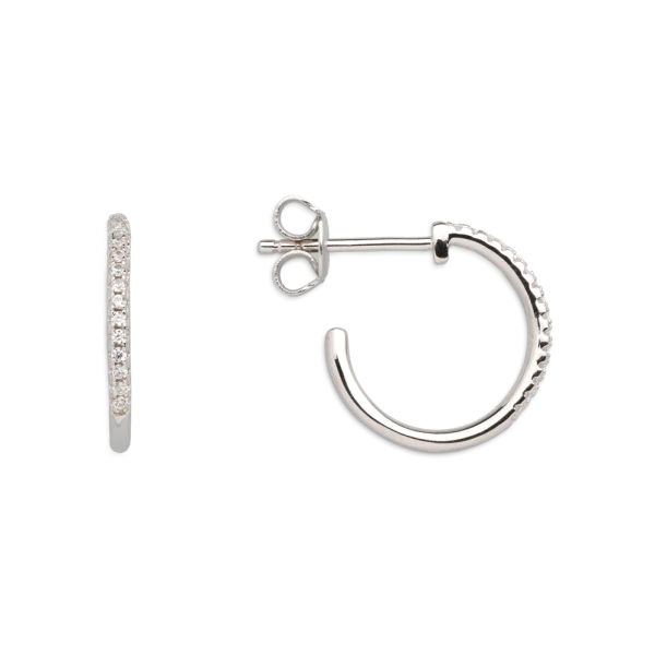 925 Silber | Ohrringe CREOLEN XENOX