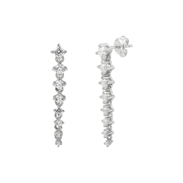 925 Silber |  Ohrringe LOCKED XENOX