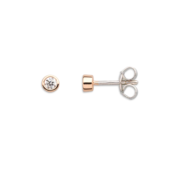 925 Silber |  Ohrringe ZARGE ROSE XENOX