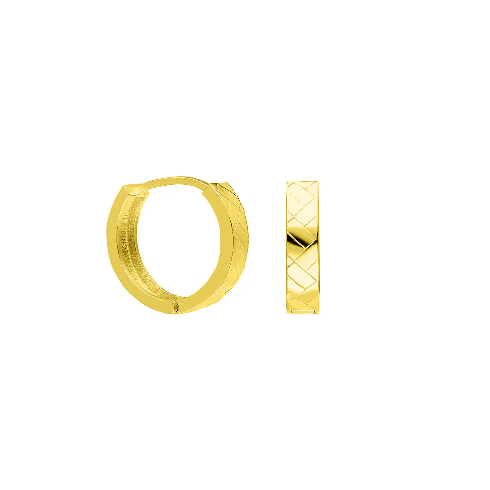 Basic Block Ohrring
