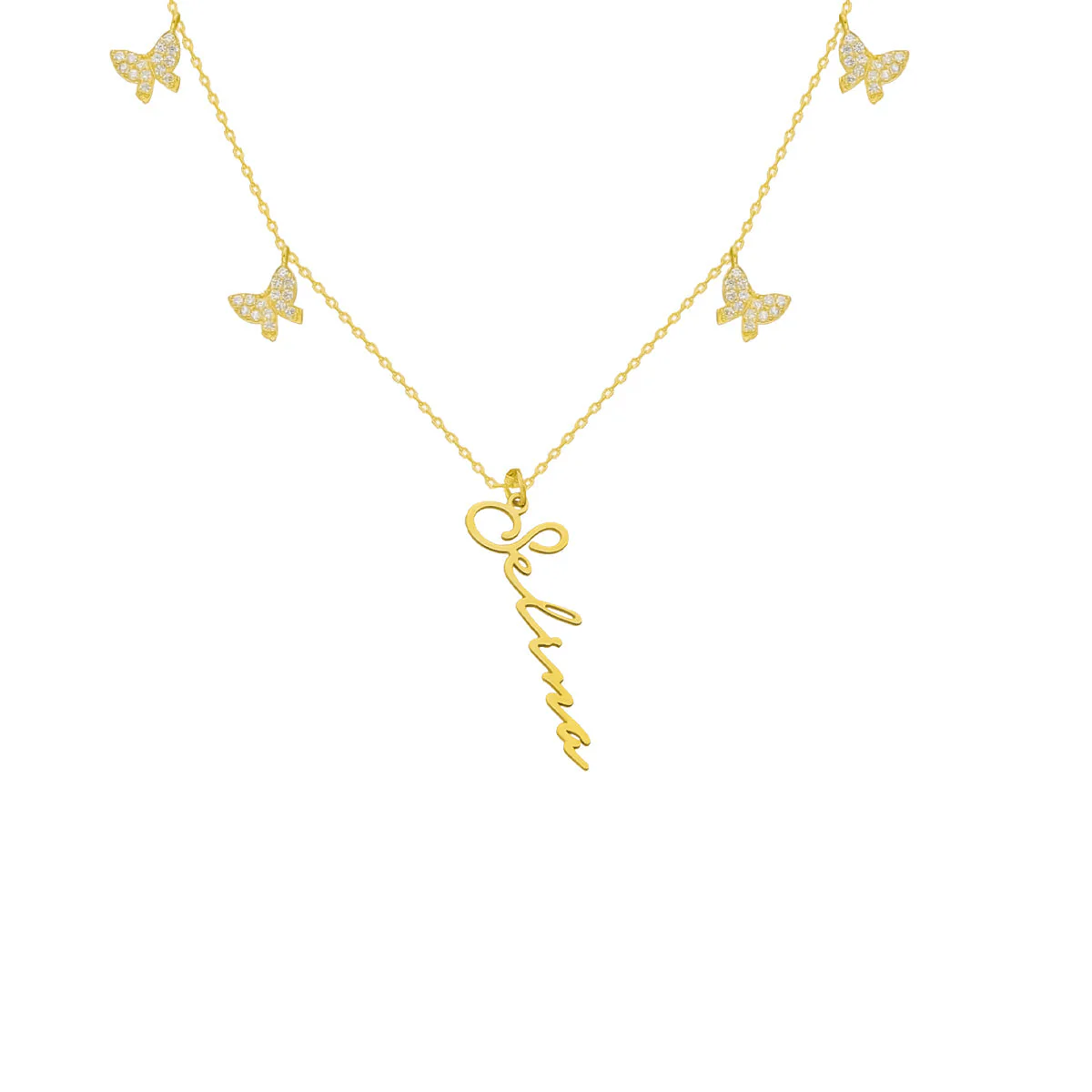 Butterfly x Signatur Kette