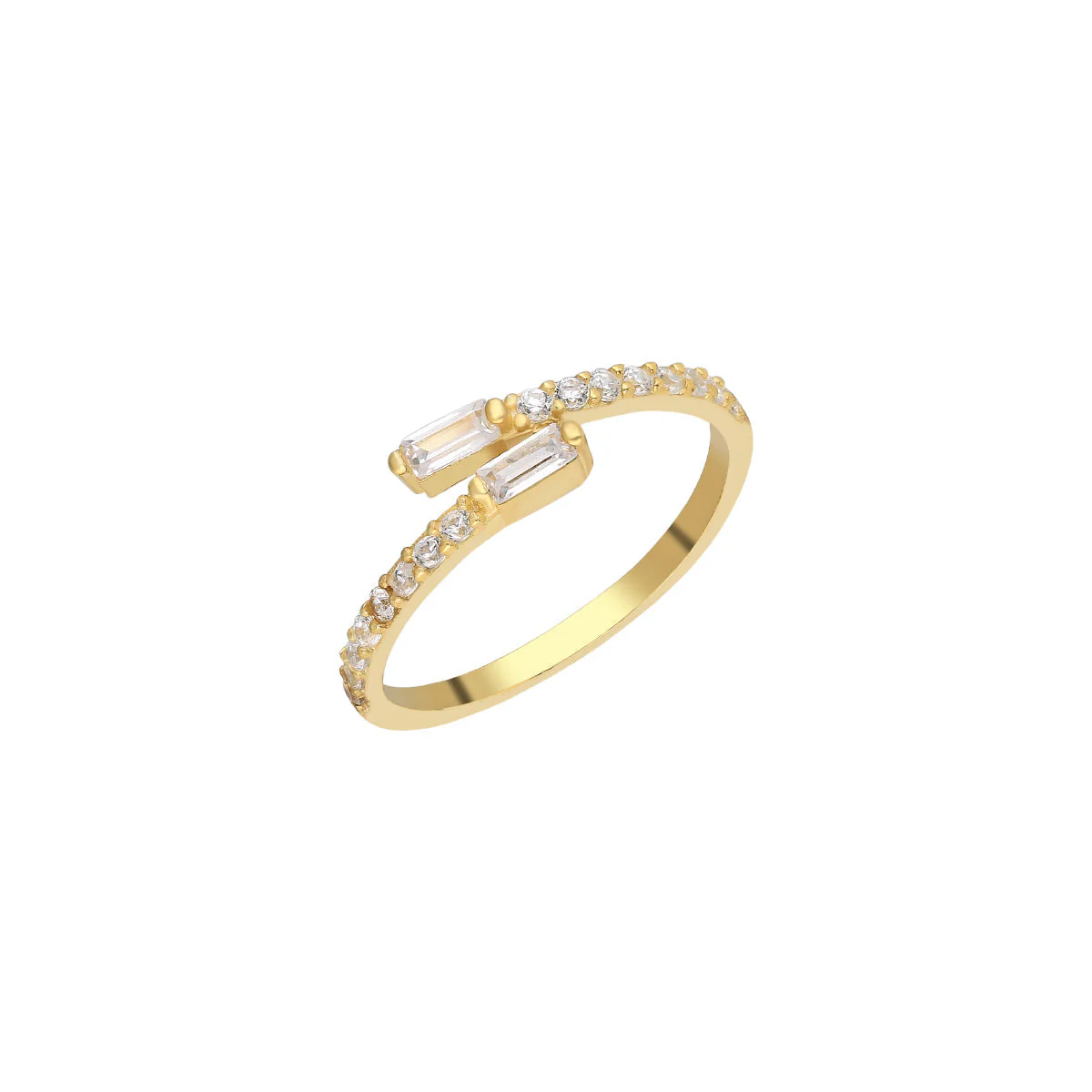 Double Baguette Ring