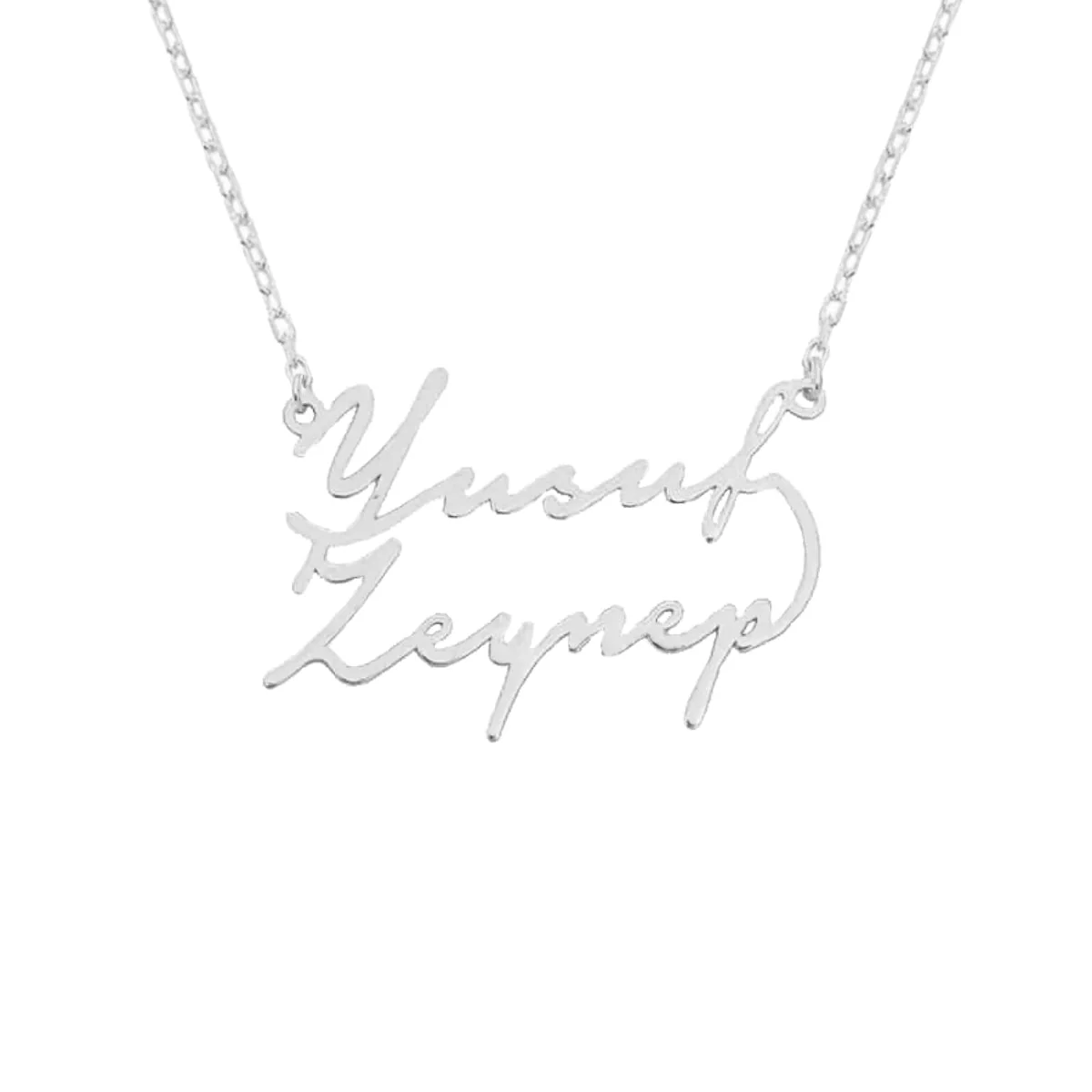 Forever 2er Signature Namenskette - Image 2
