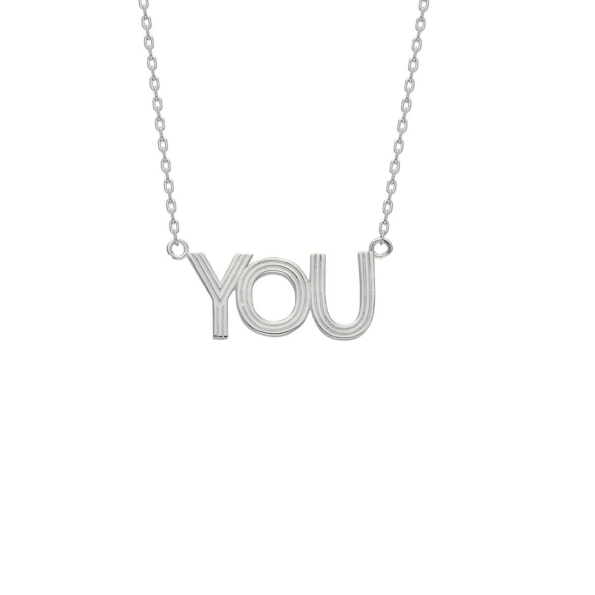 Gestreifter You Halskette - Image 2