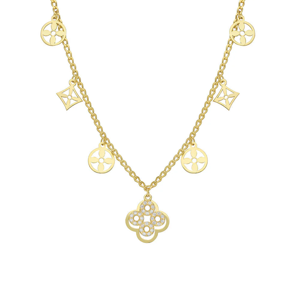 Luxus Charm Halskette