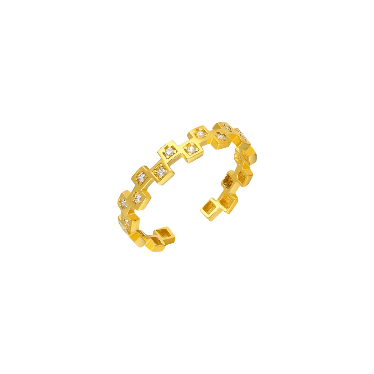 Mini squares Ring