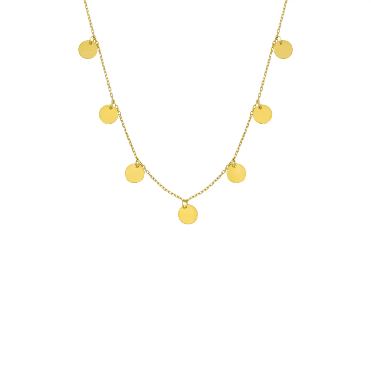 Multi Coin Necklace