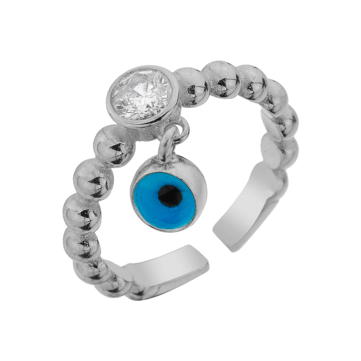 Nazar Stone Ring - Image 2