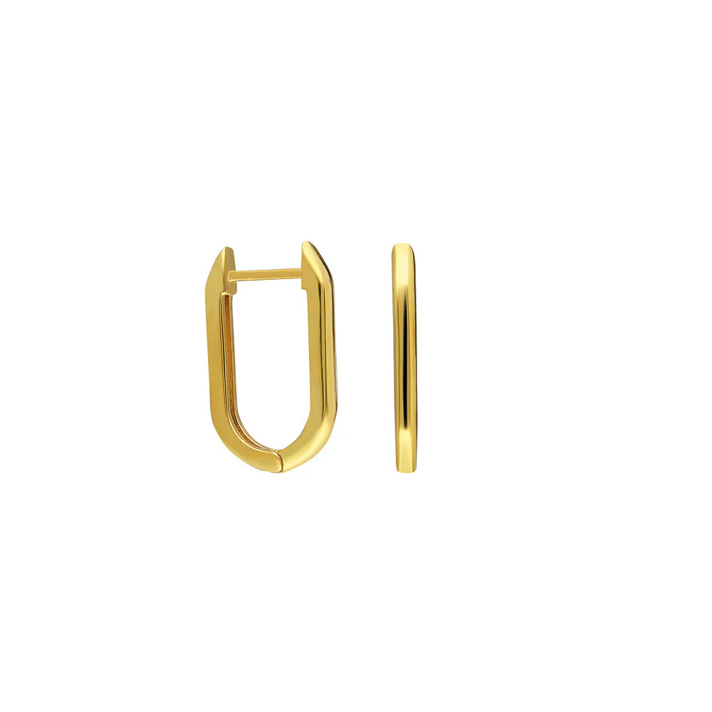 Ovale Ohrringe