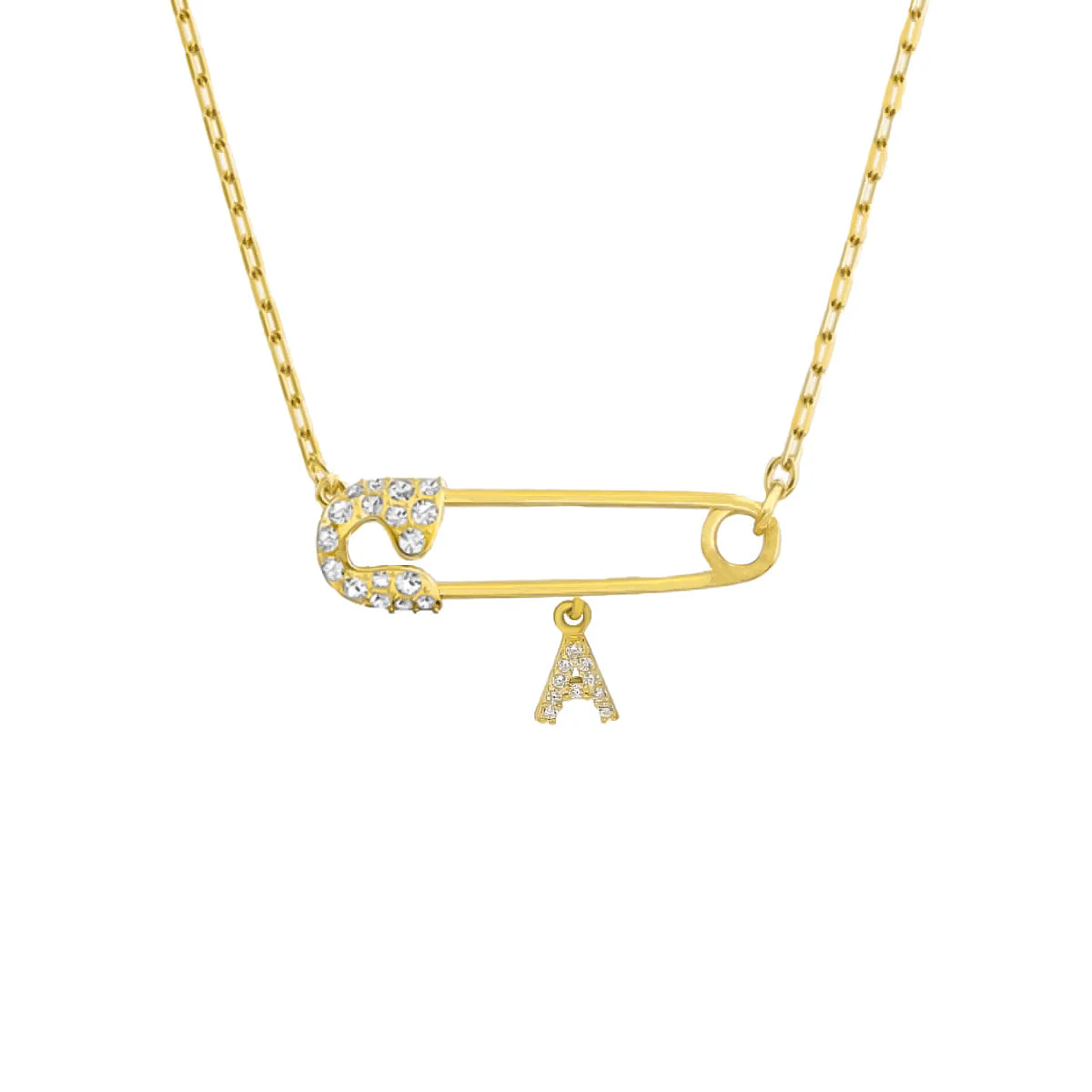Pin Buchstaben Halskette