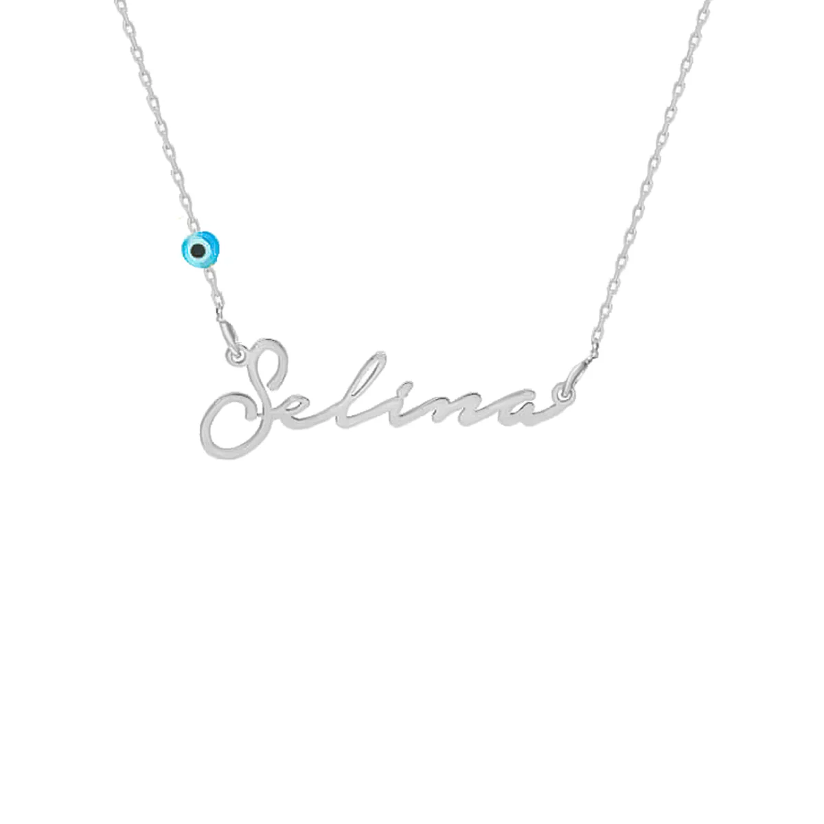 Signatur Kette - Waagerecht mit Blaue Auge - Image 2