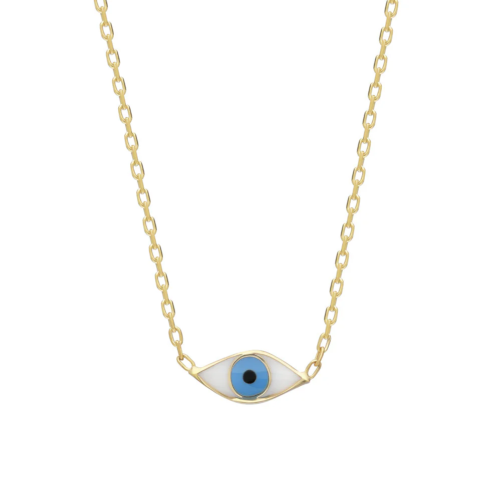 COLORFULL MINI EYE NECKLACE